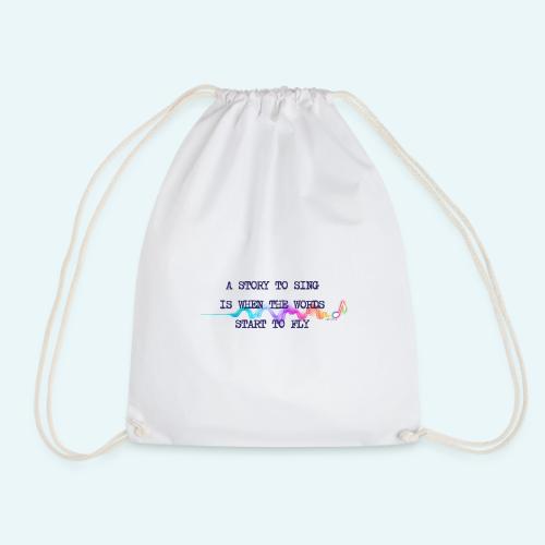 INTENSIA WORDS TO THINK OR TO SING BOOK MERCH - Drawstring Bag