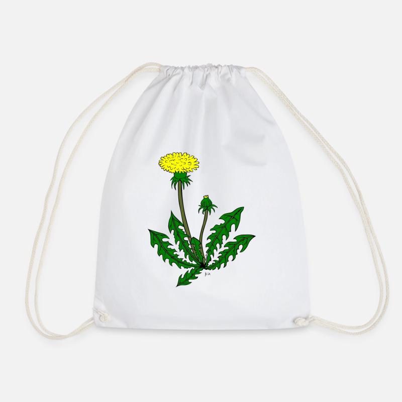 Löwenzahn Pusteblume - Turnbeutel - Weiß