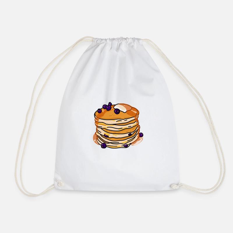 Pancakes - Turnbeutel - Weiß