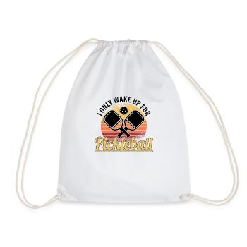 Pickleball Retro Love Dinking Pickleball Joueur - Sac de sport léger - blanc - Devant