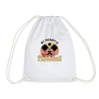 Pickleball Retro Love Dinking Pickleball Joueur - Sac de sport léger - blanc - Devant