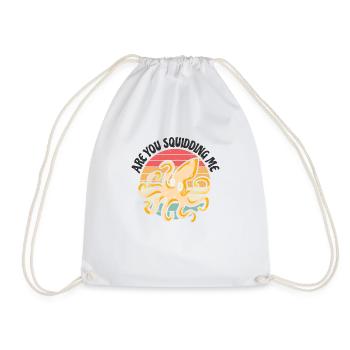 Poulpe Poulpe Tentacule de mer Poulpe Poulpe Poulpe Poulpe - Sac de sport léger - blanc - Devant