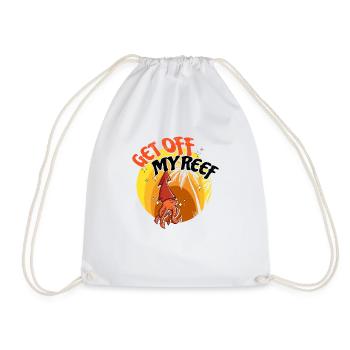 Octopus Octopus Sea Tentacle Octopus Octopus Octopus - Drawstring Bag - white - Front