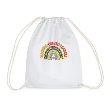 Primary School Teacher Kindergarten Educator - Drawstring Bag - white - Front