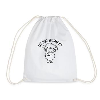 Cueilleur de champignons Chasseurs de champignons Amateurs de champignons Champignons Ferme de champignons - Sac de sport léger - blanc - Devant