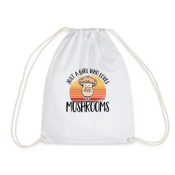 Cueilleur de champignons Chasseurs de champignons Amateurs de champignons Champignons Ferme de champignons - Sac de sport léger - blanc - Devant