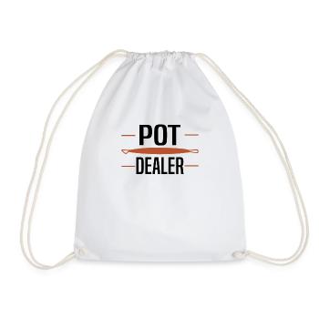 Poterie Argile Poterie Cours Poterie Poterie - Sac de sport léger - blanc - Devant