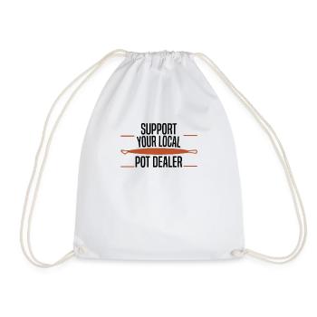 Poterie Argile Cours de poterie Poterie Poterie - Sac de sport léger - blanc - Devant