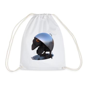 Chicken Halloween - Drawstring Bag - white - Front
