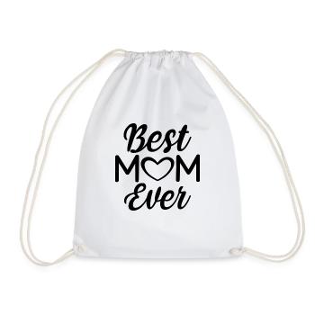Meilleure maman - Sac de sport léger - blanc - Devant