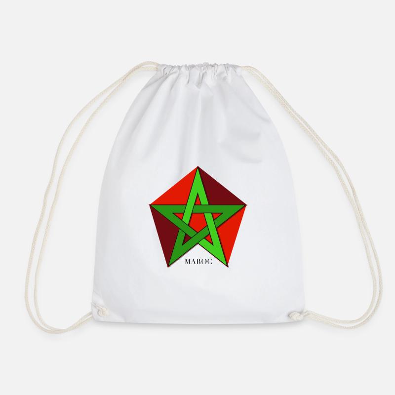 Maroc - Sac de sport léger - blanc