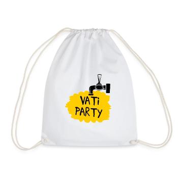 Papa Party (fête des pères) - Sac de sport léger - blanc - Devant