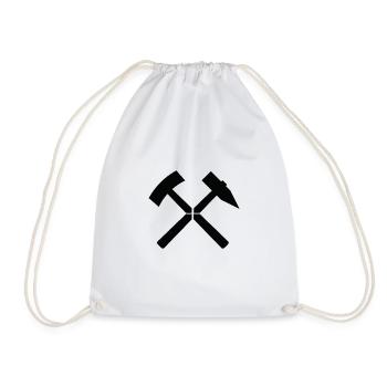 Iron sticks - Drawstring Bag - white - Front