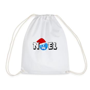Noel givré - Sac de sport léger - blanc - Devant