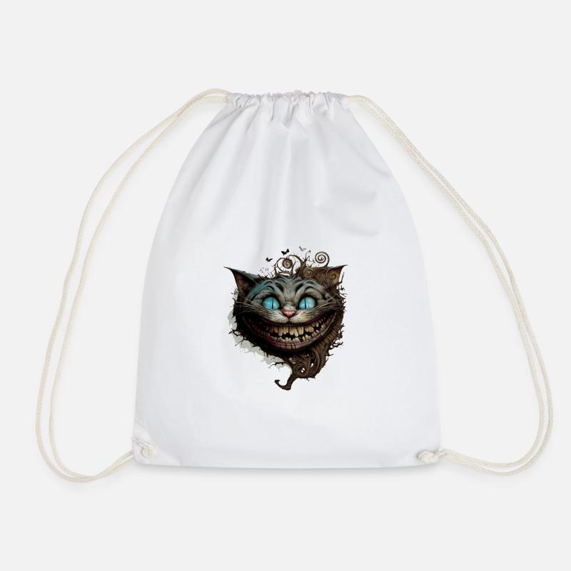 Chat du Cheshire - Sac de sport léger - blanc