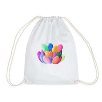 Lotus ballons - Sac de sport léger - blanc - Devant