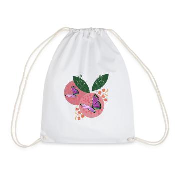 BUTTERFLY DREAMS - Sac de sport léger - blanc - Devant