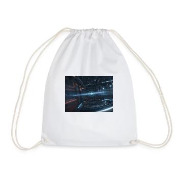 Synthesis of the future of technology - Drawstring Bag - white - Front
