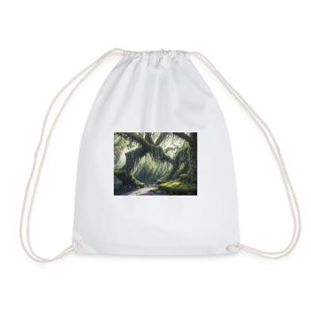 Forest of Magic - Drawstring Bag - white - Front