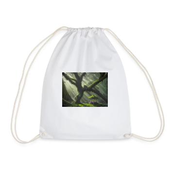 Enchanted forest - Drawstring Bag - white - Front