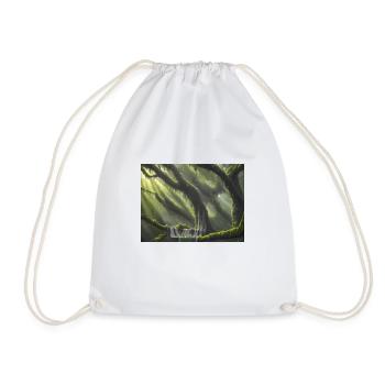 magical forest - Drawstring Bag - white - Front