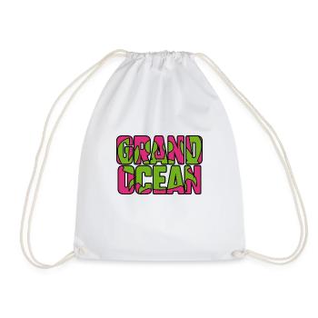 Grand océan - Sac de sport léger - blanc - Devant