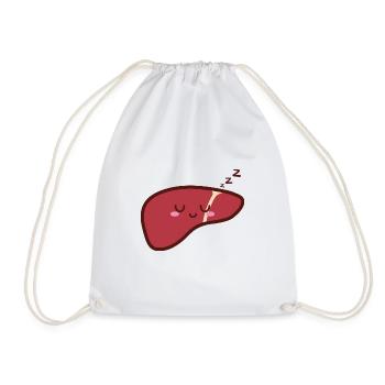 Foie Mignon Kawaii - Sac de sport léger - blanc - Devant