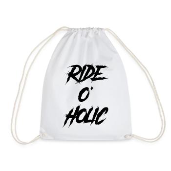 Cooles Bmx MTB Mountainbike Downhill bike Geschenk - Turnbeutel - Weiß - Vorne