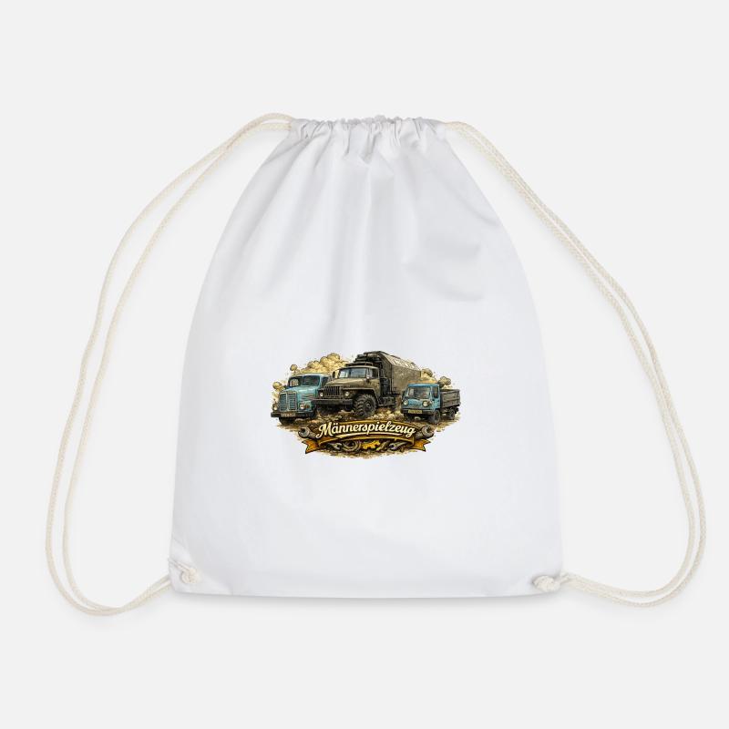 Maennerspielzeug - Turnbeutel - Weiß