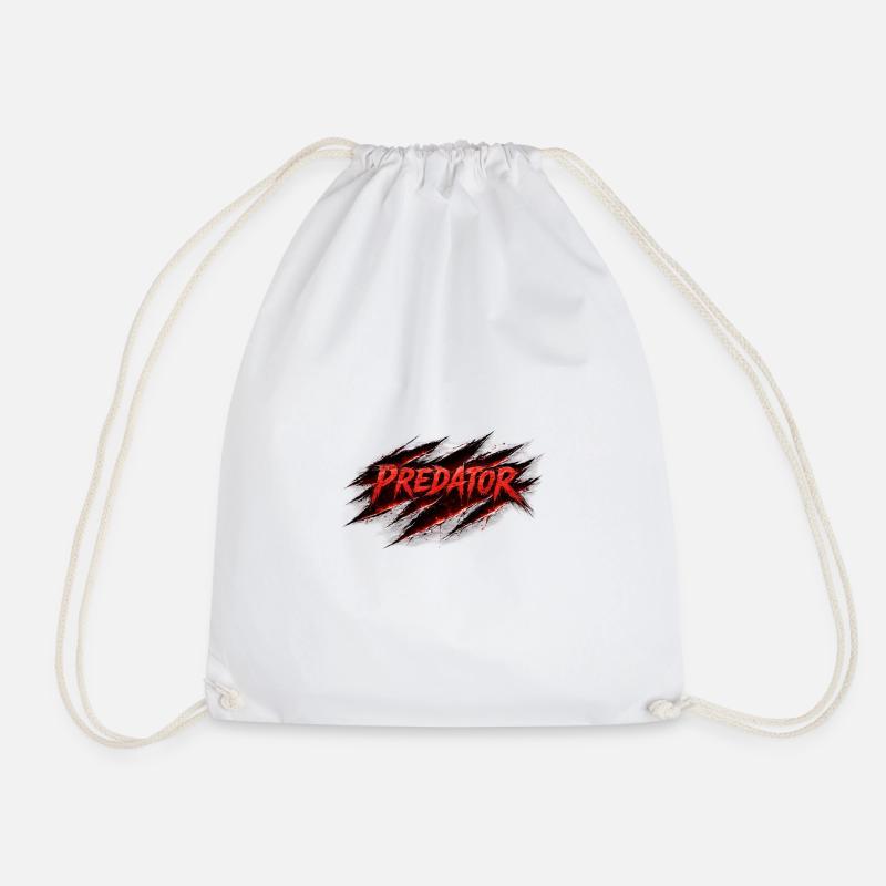 Style rétro Predator Scratch - Sac de sport léger - blanc