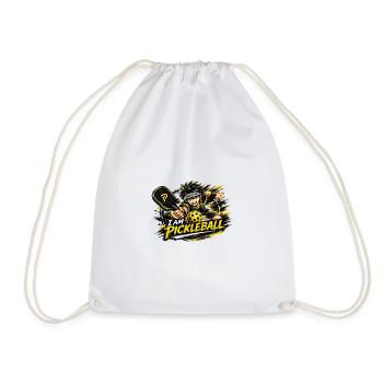 JE SUIS LE PICKLEBALL - Sac de sport léger - blanc - Devant