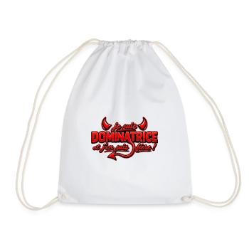 je_suis_dominatrice_2026 - Sac de sport léger - blanc - Devant