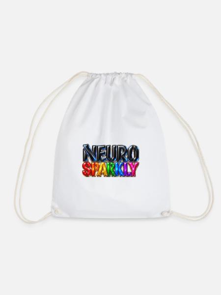 Neuro Sparkly - Turnbeutel - Weiß