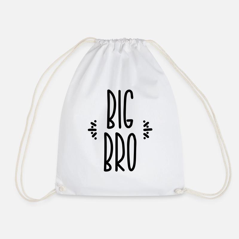 big bro - Turnbeutel - Weiß
