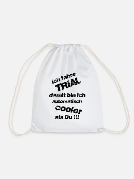 Cooler als Du - Turnbeutel - Weiß