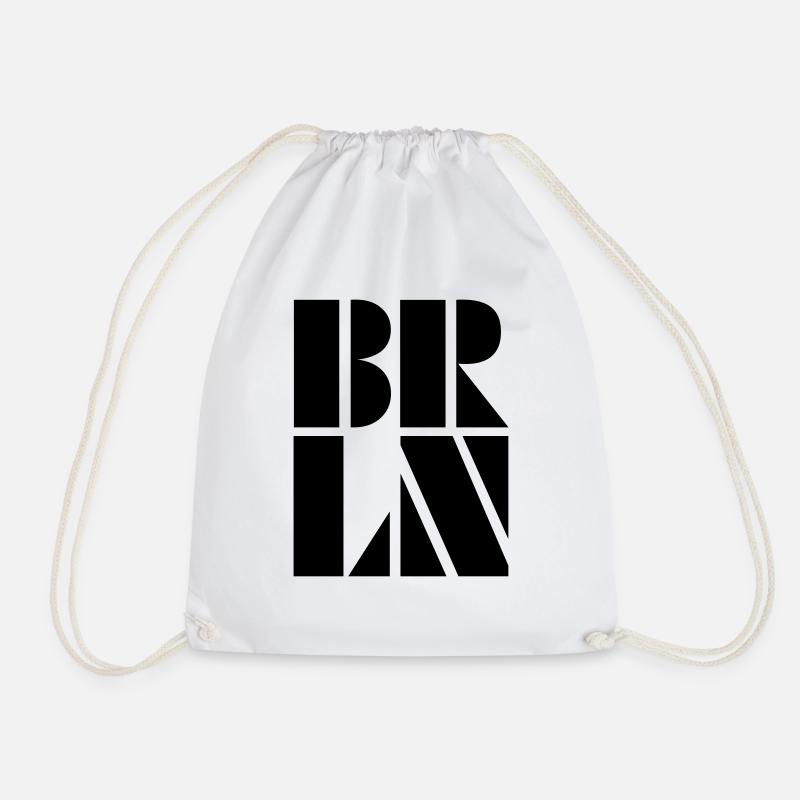 Berlin Design - Turnbeutel - Weiß