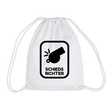 Arbitre / Arbitrage / Sport / Sifflet - Sac de sport léger - blanc - Devant