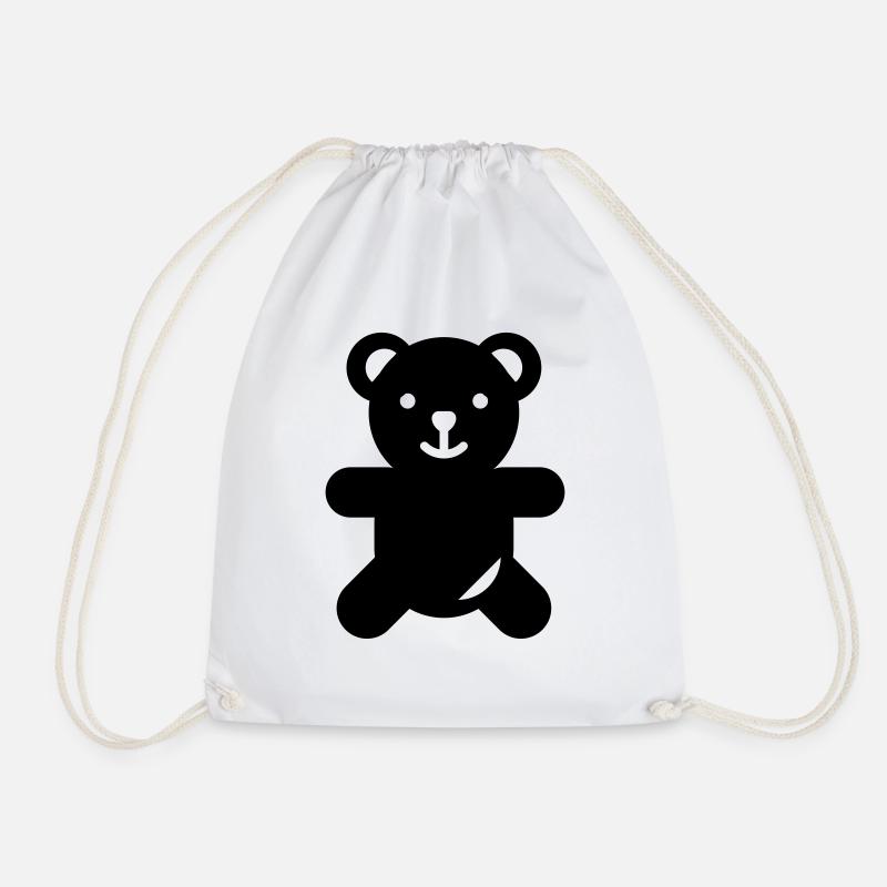 Teddy - Turnbeutel - Weiß