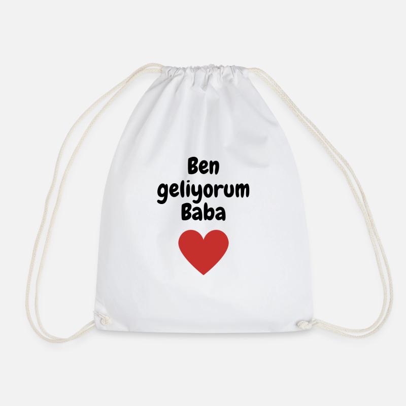 Baba Oluyorsun - Turnbeutel - Weiß
