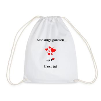 Mon ange gardien c'est toi - Sac de sport léger - blanc - Devant