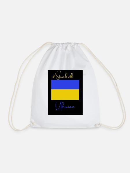 Ukraine - Turnbeutel - Weiß
