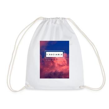 1 sociable - Sac de sport léger - blanc - Devant