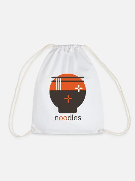 Noodles - Turnbeutel - Weiß