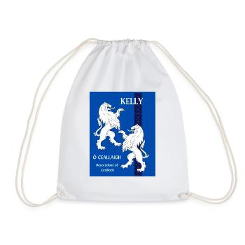 KELLY2 - Drawstring Bag - white - Front
