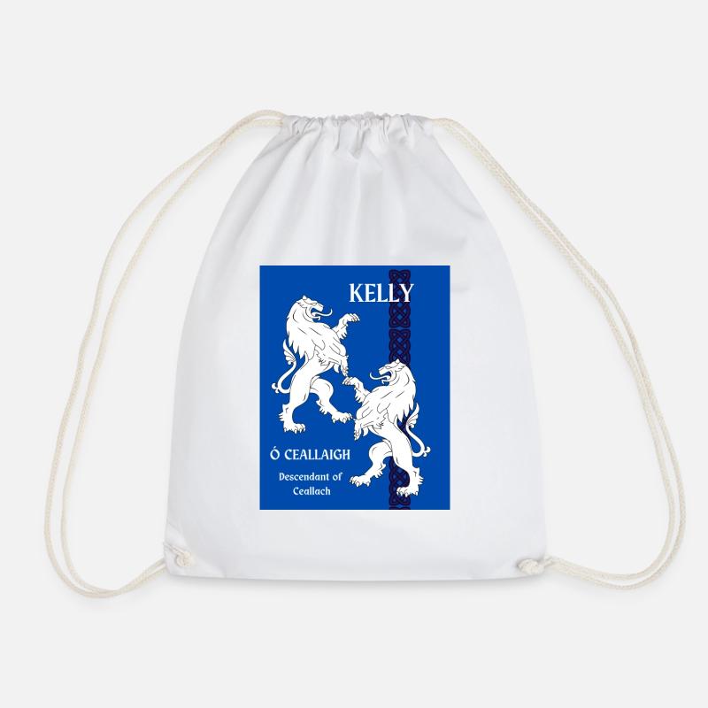 KELLY2 - Drawstring Bag - white