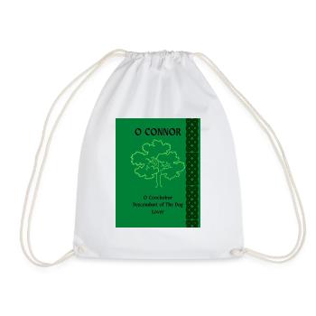 O CONNOR - Drawstring Bag - white - Front