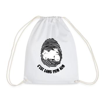 mon adn - Sac de sport léger - blanc - Devant