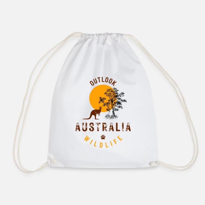 Outlook Australia Wildlife - Turnbeutel - Weiß