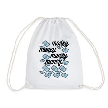 MONEY - Turnbeutel - Weiß - Vorne