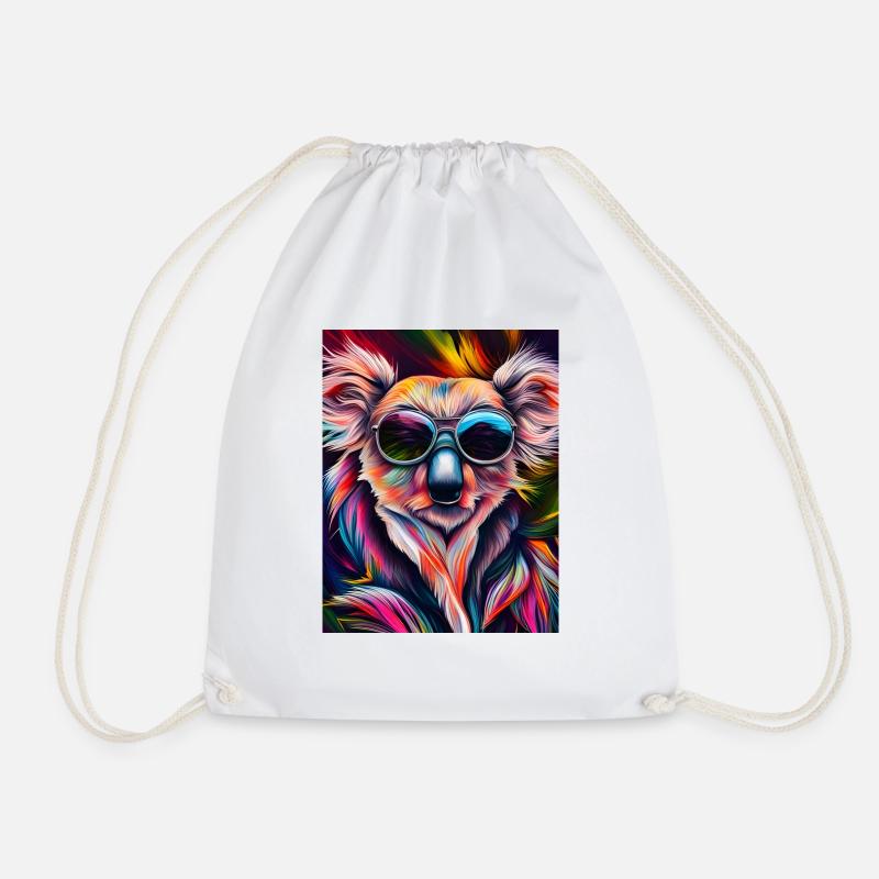 Koala Sonnenbrille - Turnbeutel - Weiß